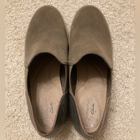 Clarks Cazmin Step Loafer, Low Boots, Booties, Suede, Brown Women’s, Size 9 - Picture 4 of 9